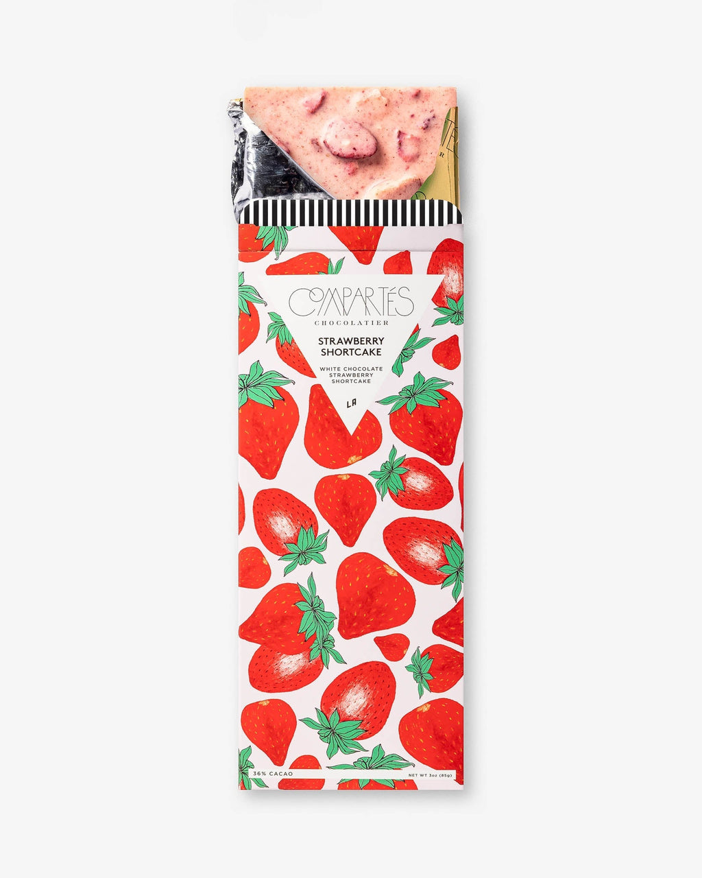 Strawberry Shortcake Chocolate Bar